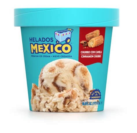 Helados Mexico Cinnamon Churro Ice Cream Pint 16 Oz Kroger