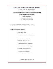 LABORATORIO 4 ESTEREOISOMERÍA pdf UNIVERSIDAD PRIVADA ANTENOR ORREGO