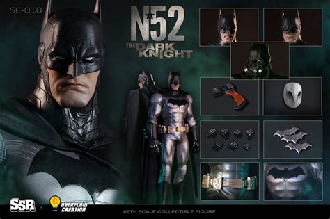 SSR 1/6 SSR SC-010 ザ・ダークナイト N52 / The Dark Knight New5 アクションフィギュア - 1/6 ...