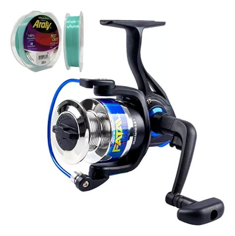 Reel Frontal Maruri MONO Fatal 4000 Derecho Izquierdo Color Azul