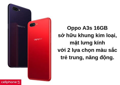 Oppo A3s 16gb Chính Hãng Tặng Pmh 200000 Trả Góp 0 Giá Rẻ