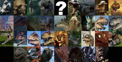 Jurassic World XL Characters by MnstrFrc on DeviantArt