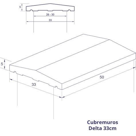 Cubremuros Delta Blanco X X Cm Cubremuros Es