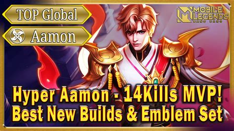 Hyper Aamon Top Global 14Kills MVP Best New Battle Setup Emblem