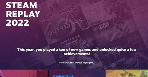 Here's a Quick Guide on How to See Your 2022 Steam Replay