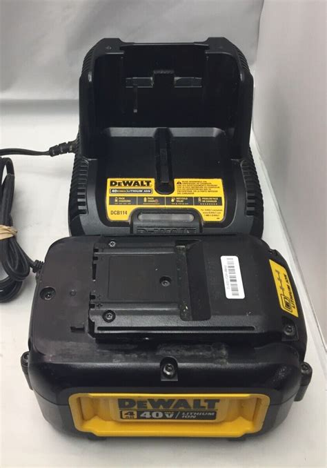 Dewalt 40v Max Battery Dcb404 40v 4 Ah Ebay