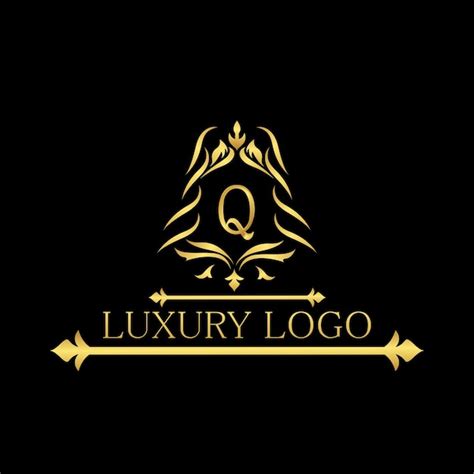 Luxuri Ses Modernes Gold Logo Design Premium Vektor