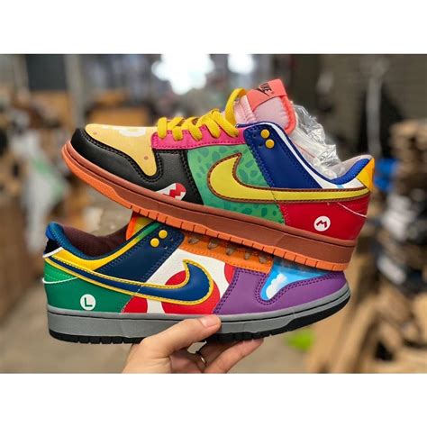 Jual Nike SB Dunk Lo X Mario Bross Shopee Indonesia