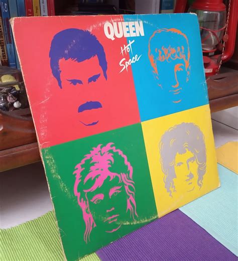 Queen Hot Space Lp Disco Vinil Item de Música Queen Usado