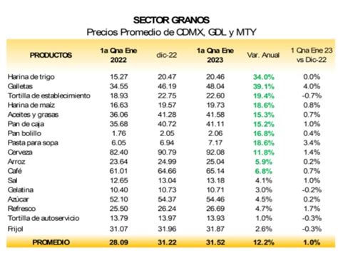 Aumentó este 2023 un 15 7 el índice de precios de la canasta básica