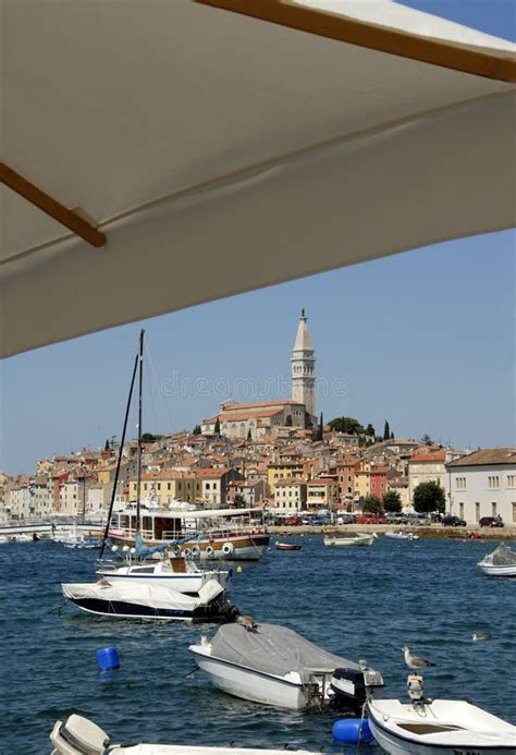 Colorful Rovinj In Istria Editorial Photography Image Of Fishing