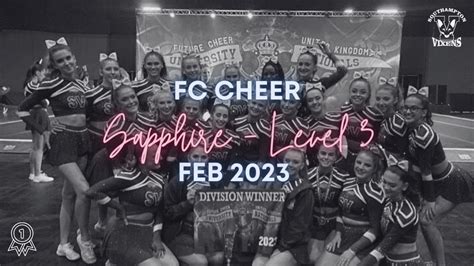 Sapphire Level 3 Fc Cheer Southampton Vixens Youtube