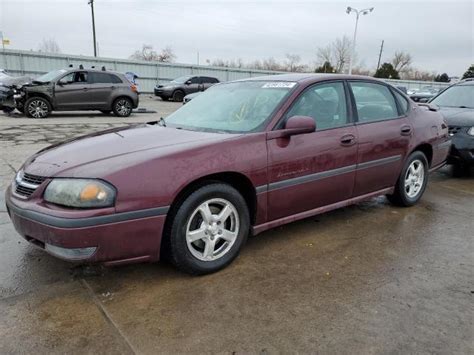 Chevrolet Impala Ls For Sale Co Denver South Mon Apr