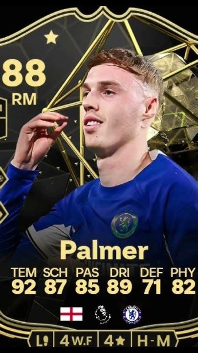 Cole Palmer Fifa Evolution Football Youtube