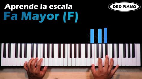 Aprende fácil la escala de Fa Mayor con acordes en Piano Acordes Chordify