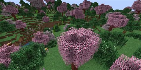 Minecraft Player Builds Incredible Cherry Blossom Shrine