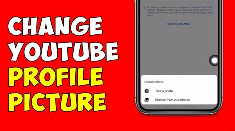 How To Change Youtube Profile Picture On Iphone Ipad Youtube