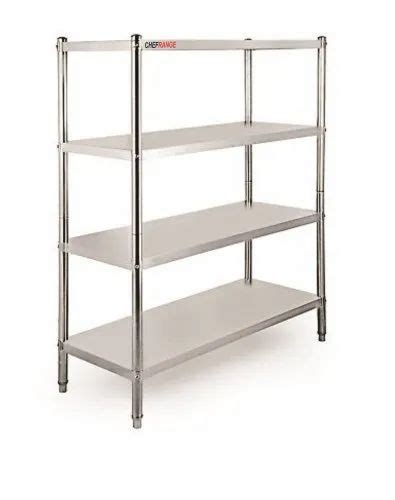 Upto Ft Std Stainless Steel Ss Storage Rack Shelves Kgs Per