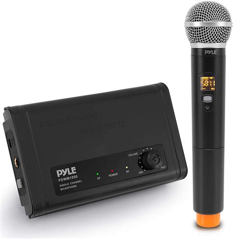 Pyle Compact Uhf Wireless Microphone System Global Electronics And