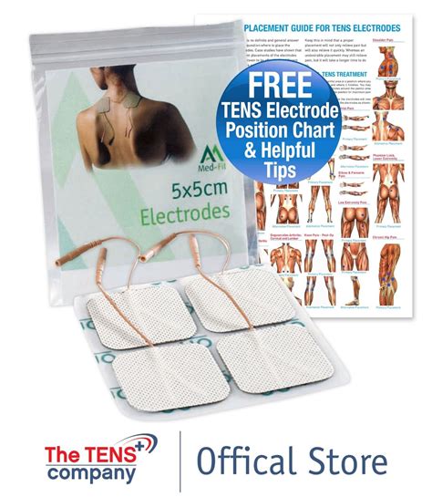 Med Fit Self Adhesive Tens Pads Electrodes X Cm Various Quantities