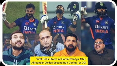 Virat Kohli Creates History And Stares At Hardik Pandya After Century