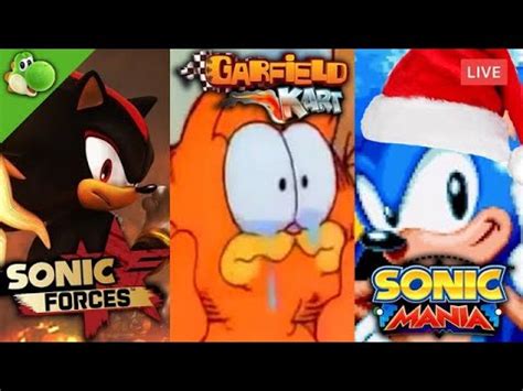 Sonic Forces Episode Shadow Emotional Garfield Kart And Santa