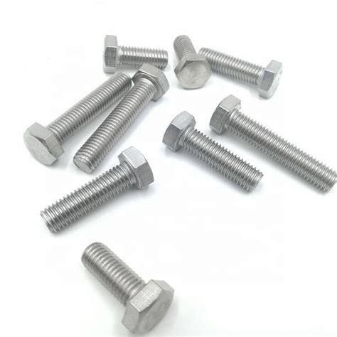 A A Stainless Steel Fasteners Din Hex Bolts M X