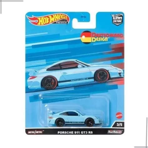 Hot Wheels Porsche 911 Gt3 Rs Deutschland Design Car Culture Parcelamento Sem Juros