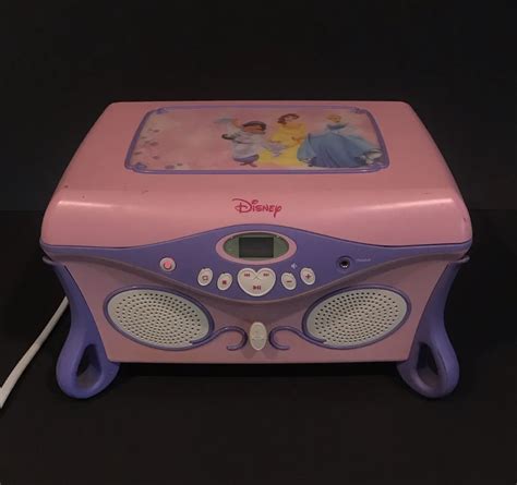 Disney Princess Portable Cd Player Jewelry Box Princess Outlet Innoem