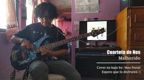 Cuarteto De Nos Malherido Cover En Bajo BASS TAB CuartetoDeNos