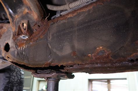 Frame Rust Repair Lugnuts Garage