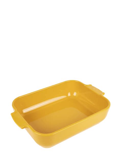 Appolia Ceramic Rectangular Baker Yellow Saffron Cm In