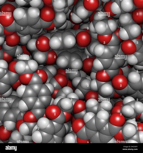 Polyethylene terephthalate (PET, PETE) polyester plastic, chemical ...