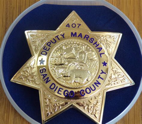 San Diego County Sheriff Er Badge