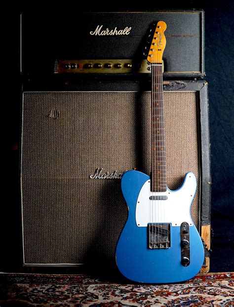 Fender® Custom Shop Telecaster Relic 59 Lake Placid Blue Guitars Kloppmann Selected Shop