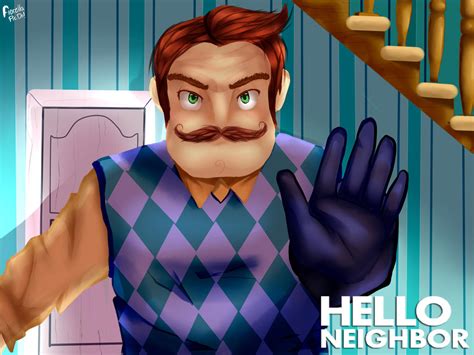 Hello Neighbor FanArt by FioreCor on DeviantArt