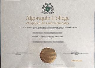 Buy Algonquin College diploma 购买亚冈昆学院文凭