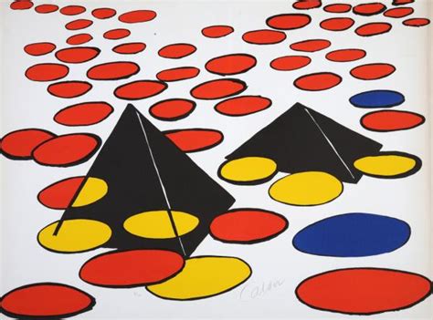 CALDER Alexander Pyramides Et Cercles Authentic Nice Gallery Nice 06