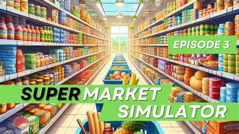 Nosso Supermercado Faliu Supermarket Simulator Youtube