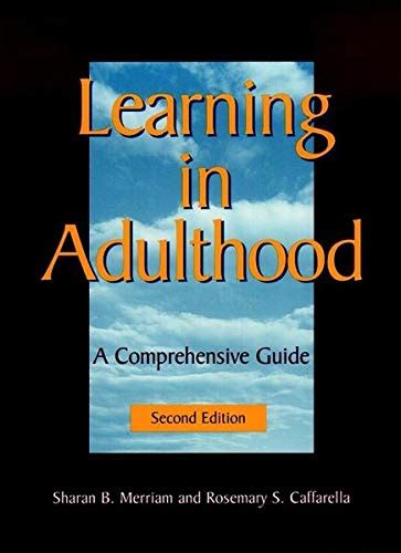 Learning In Adulthood A Comprehensive Guide EBook Amazon Co Uk Books