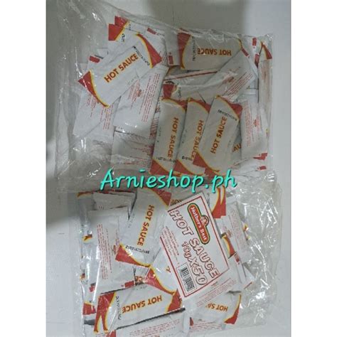 Hot Sauce Sachet Mothers Best 10gx50pcs Shopee Philippines