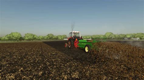 John Deere Model N Manure Spreader V2 0 Fs22 Mod Farming Simulator 22 Mod