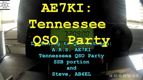 Ae Ki Tennessee Qso Party Youtube