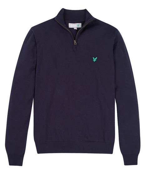 Lyle and Scott Mens Half-Zip Pullover 2013 - Golfonline