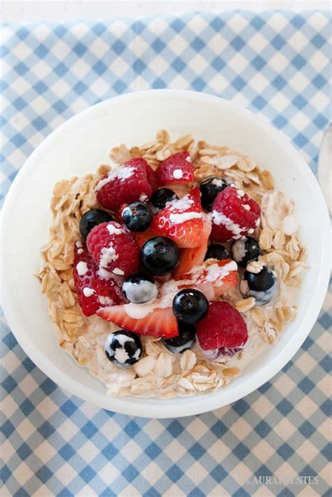 Avena Fría para el Desayuno Lista en 5 Minutos Laura Fuentes