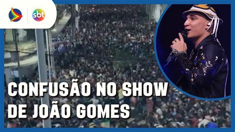 SHOW DE JOÃO GOMES confusão e furtos são registrados no RECIFE YouTube