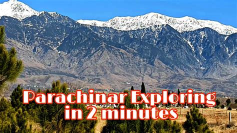 This Is Parachinar Kp Beautiful Village Youtube