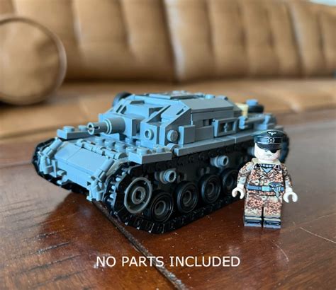 LEGO MOC WW2 StuG III Ausf B Custom Building Instructions By ModernBrix