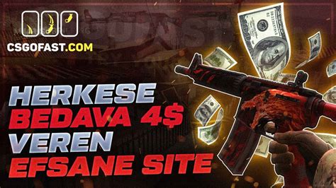 CS GO HERKESE BEDAVA 4 VEREN EFSANE SİTE csgo bedava skin kazanma