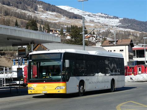 Postauto Graub Nden Gr Setra Ex Heim Flums